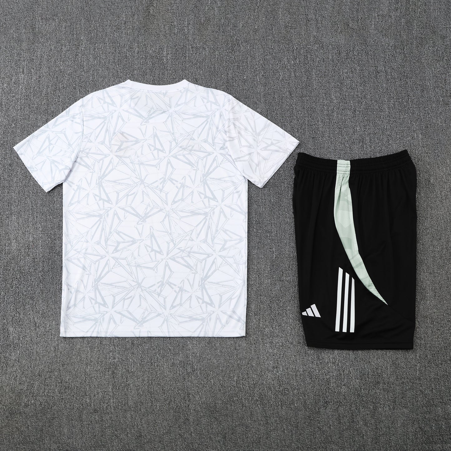 Real Madrid Shorts Set-White and Black
