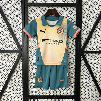24/25 kids Manchester City Fourth Jersey