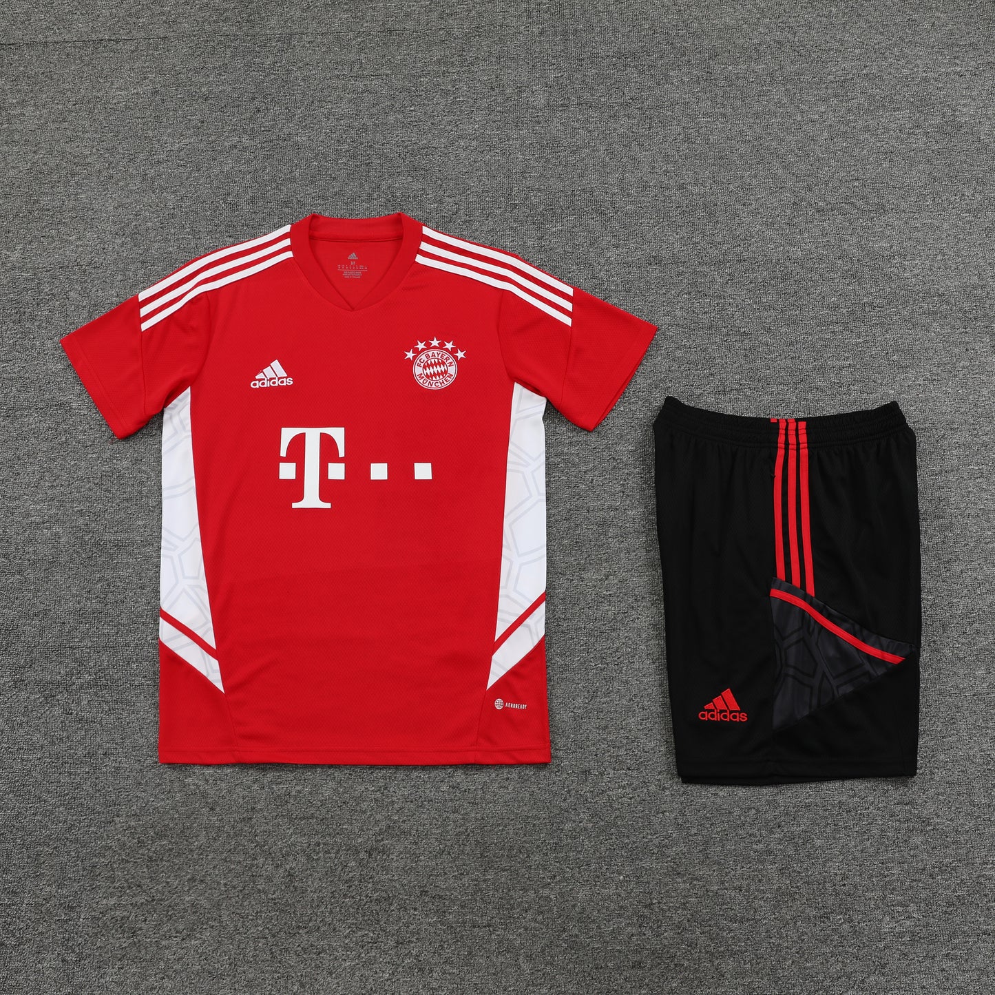FC Bayern Munich Shorts Set-Red and Black