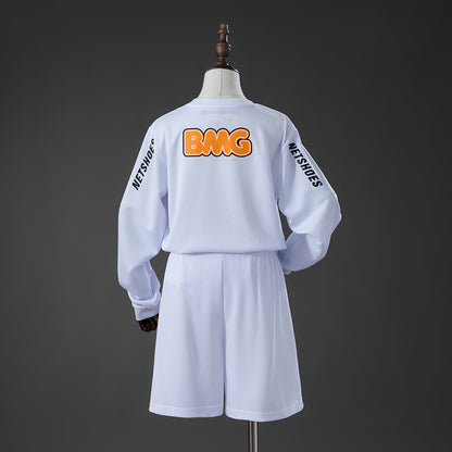 Santos 12/13 Home Retro Long Sleeve Kids Kit