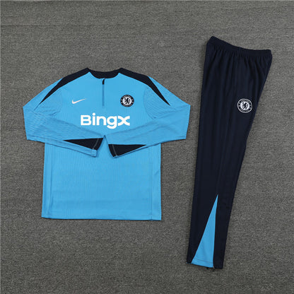 Chelsea Tracksuit-Light Blue and Navy Blue