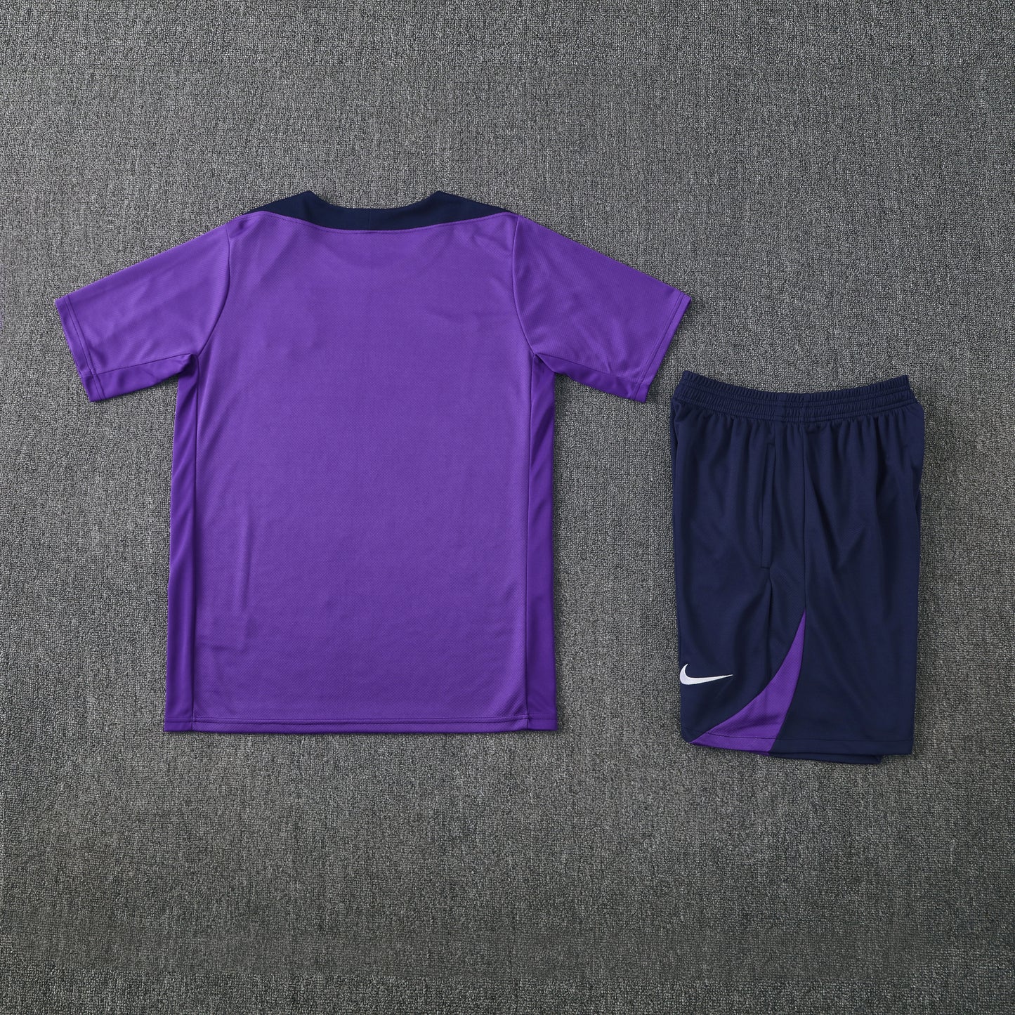 Corinthians Shorts Set-Purple and Navy Blue