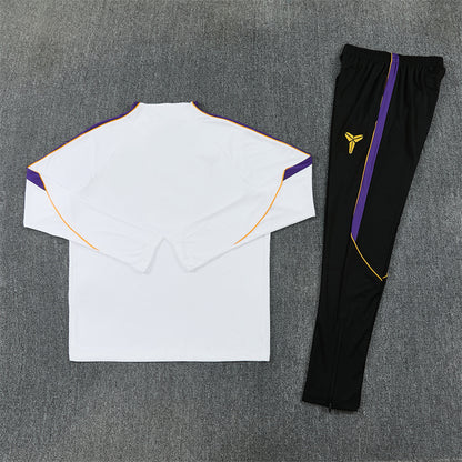 Barcelona Tracksuit-White and Black