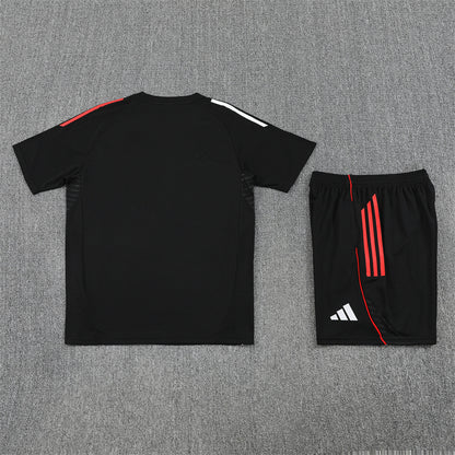 Ajax Shorts Set-Black