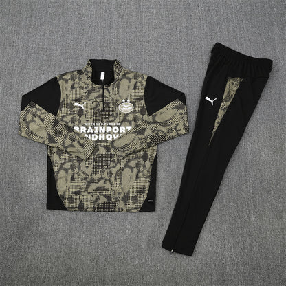 PSV Tracksuit-Brown and Black
