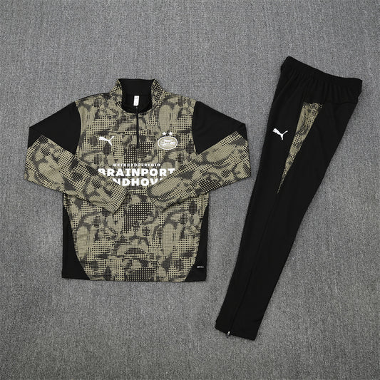 PSV Tracksuit-Brown and Black