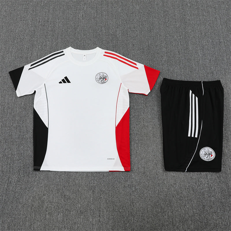 Germany Shorts Set-White and Black