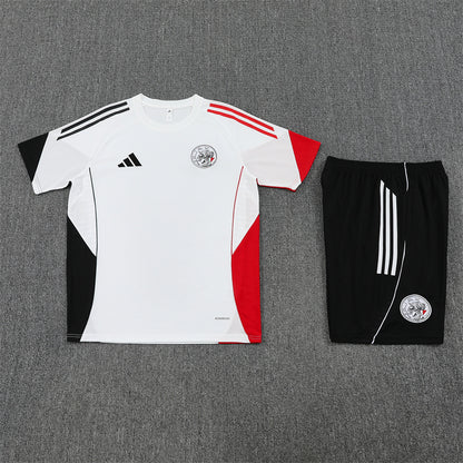 Germany Shorts Set-White and Black