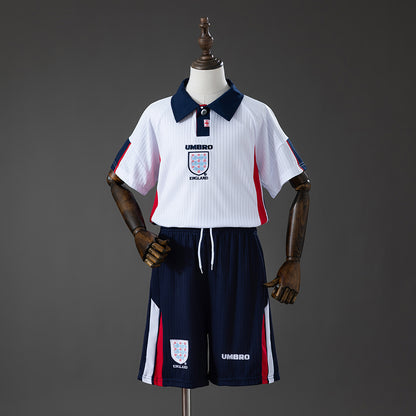 England 1998 Home Retro Kids Kit