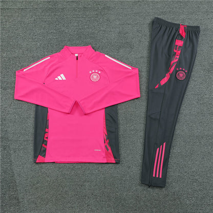 Germany Tracksuit-Pink and Dark Grey