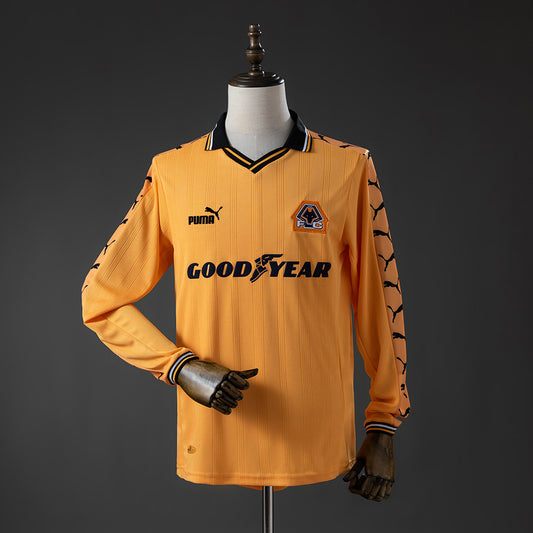 Wolves 98/99 Home Long-Sleeve Retro Jersey