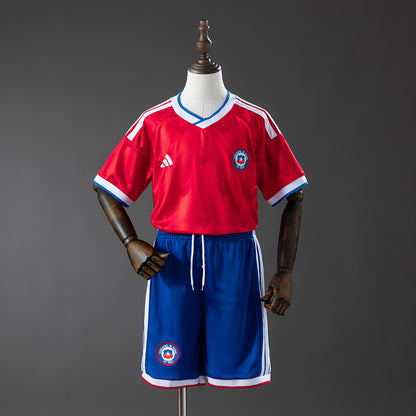 Chile 2026 Home Kids Kit Jersey