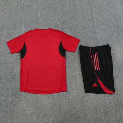 Manchester United Shorts Set-Red and Black