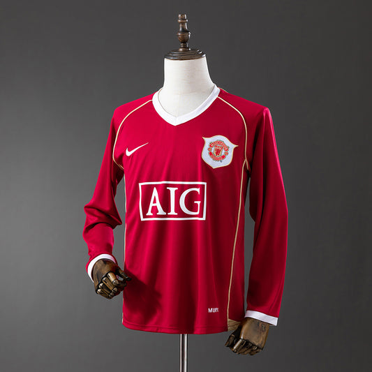 Retro 06/07 M-U Long sleeve home