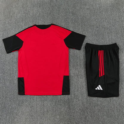 Manchester United Shorts Set-Red and Black