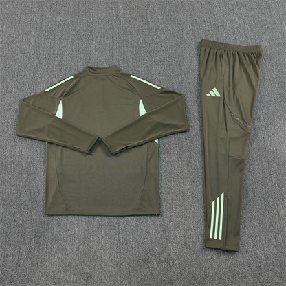 Real Madrid Tracksuit-Dark Green