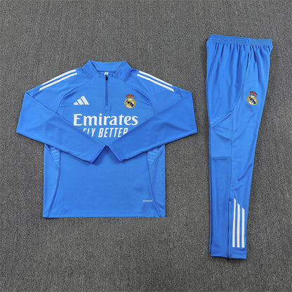 Real Madrid Tracksuit-Blue