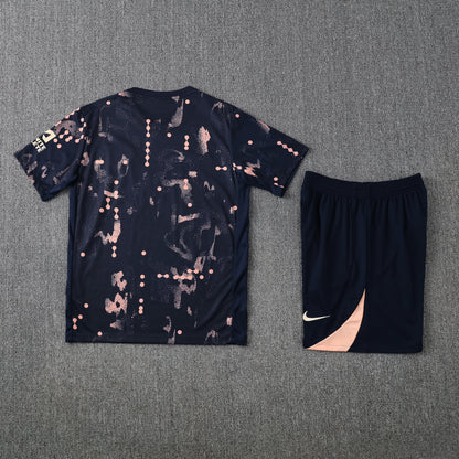 Chelsea Shorts Set-Navy Blue