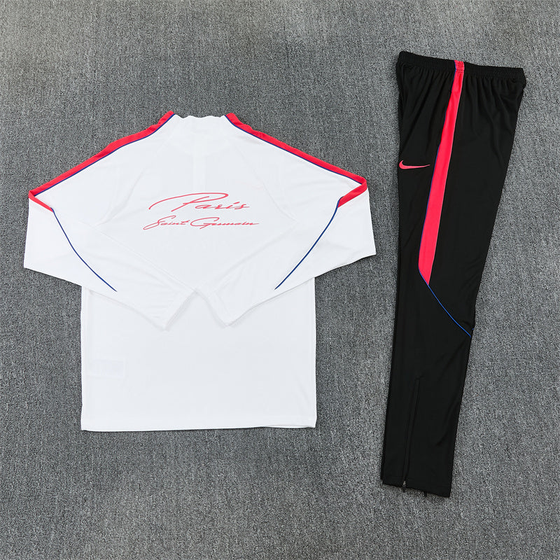 PSG Tracksuit-White and Black