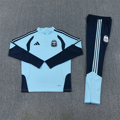 Argentina Tracksuit-Light Blue and Navy Blue