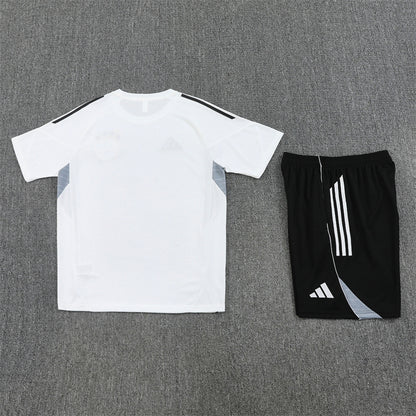 Germany Shorts Set-White and Black