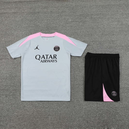 PSG Shorts Set-Grey and Black