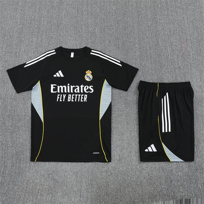 Rael Madrid Shorts Set-Black and Grey