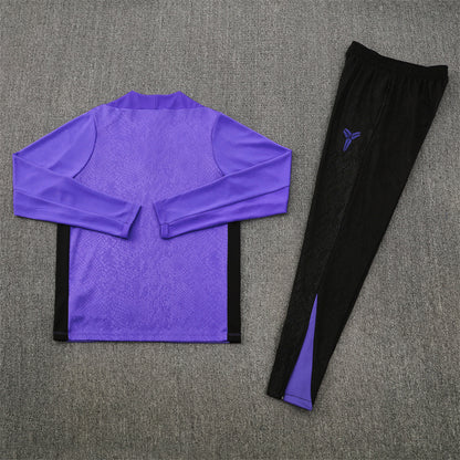 Barcelona Tracksuit-Purple and Black