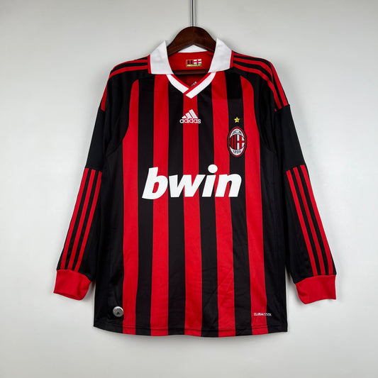 Retro long sleeve AC Milan 09/10 Home