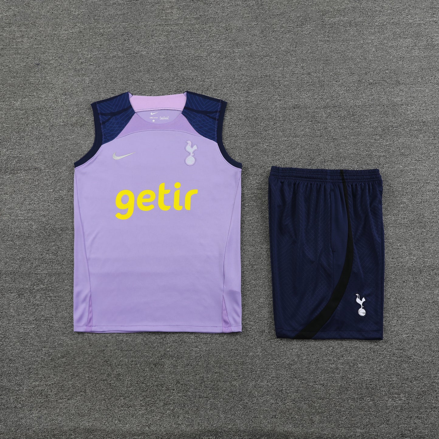 Tottenham Vest Set-Purple and Navy Blue